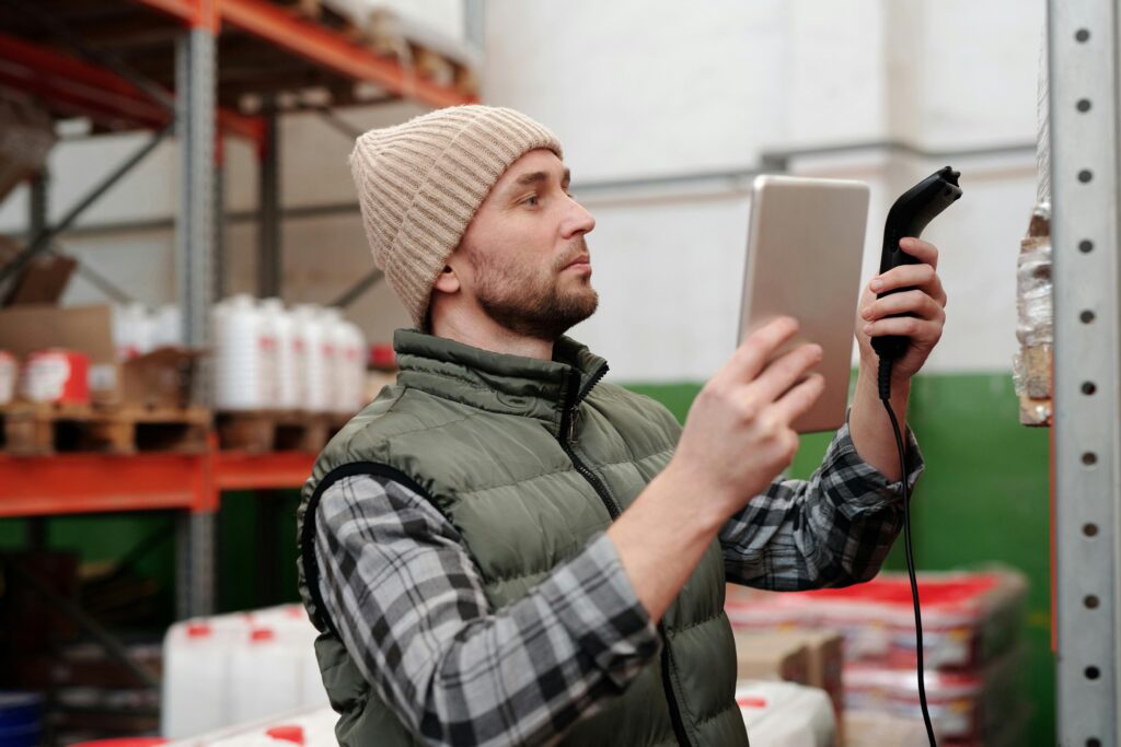 Worker in a Warehouse